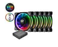 THERMALTAKE Riing 14 RGB Plus TT Premium Edition 5 Pak CL-F057-PL14SW-A - 1380481 - zdjęcie 1